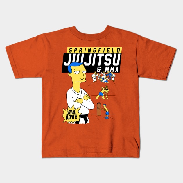 Springfield Jiu-Jitsu & MMA Kids T-Shirt by RoundFive